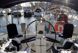  Leme do barco